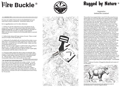 Fire Buckle® Manual Page 2